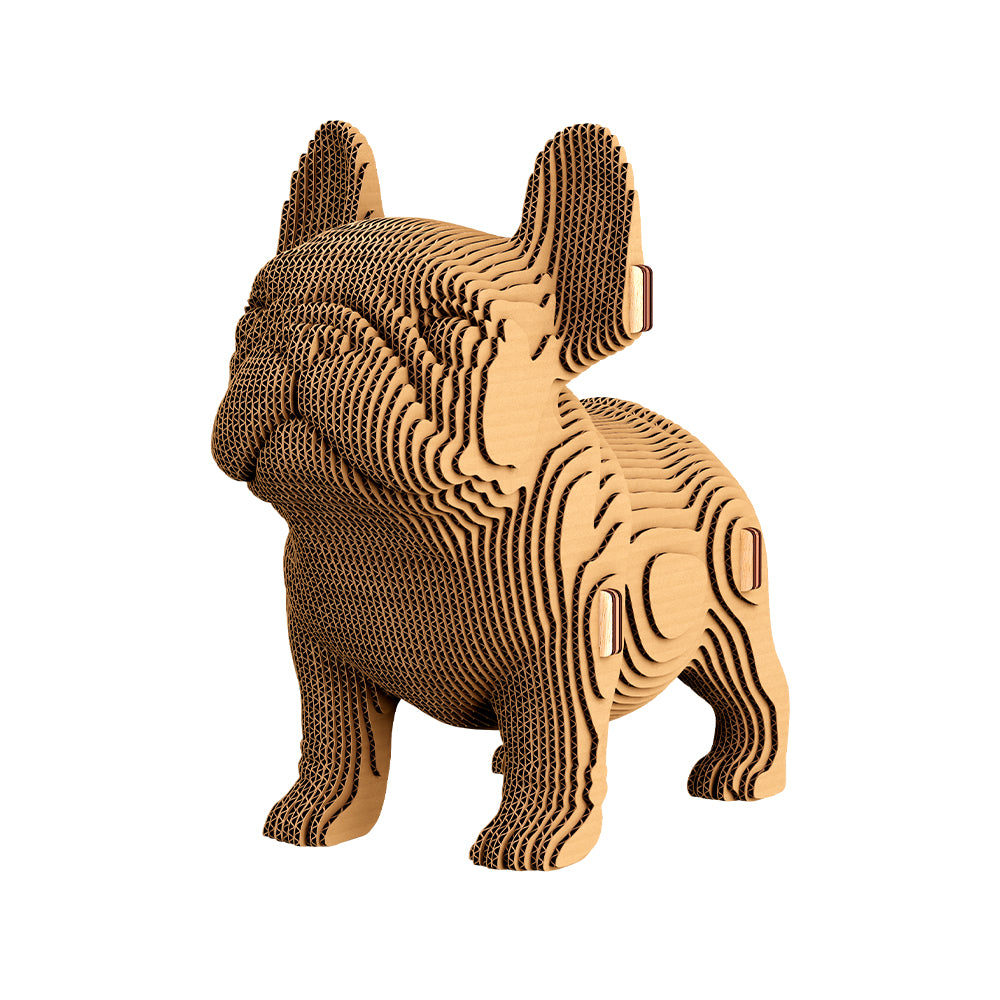 BULLDOG PUPPY 3D Puzzle by Cartonic