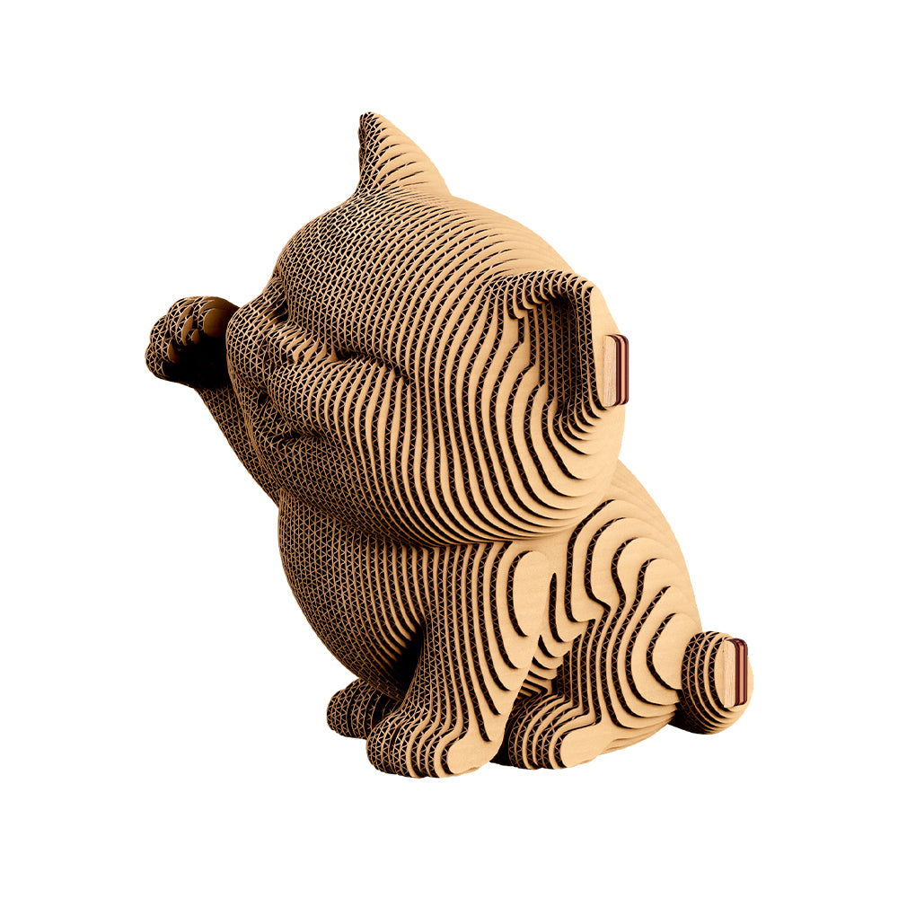 MANEKI KITTEN 3D Puzzle by Cartonic