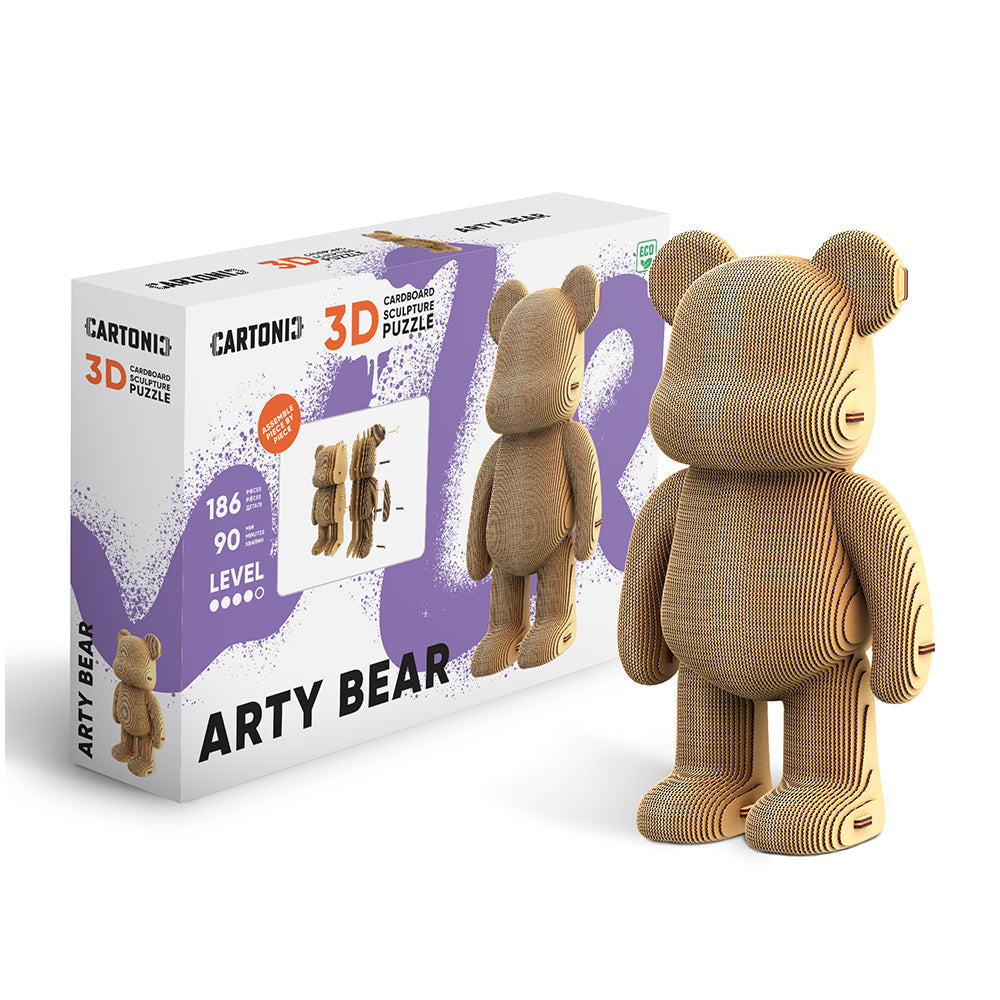 ARTY BEAR 3D Puzzle by Cartonic