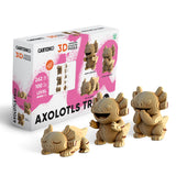 Cartonic AXOLOTLS TRIO 3D Puzzle