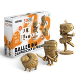 Cartonic BALLERINA CAPPUCCINA & FRIENDS 3D Puzzle