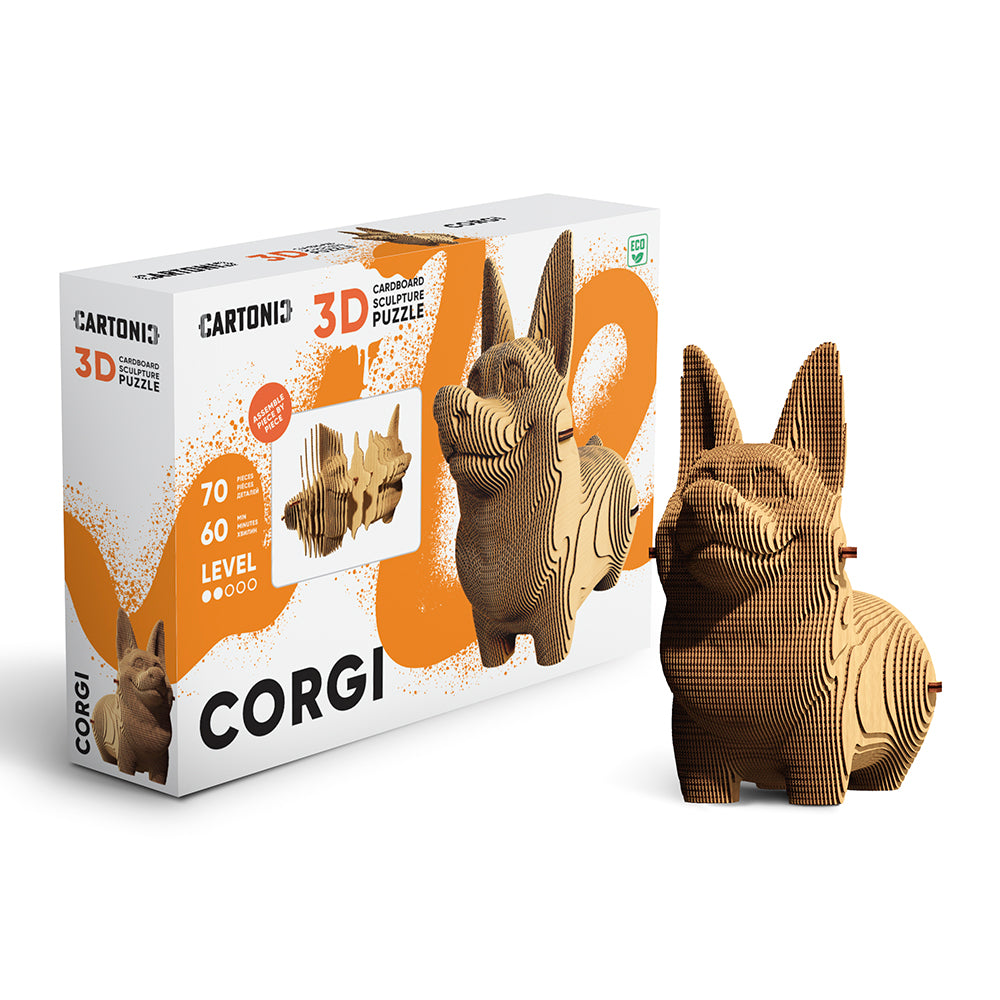 Cartonic CORGI 3D Puzzle