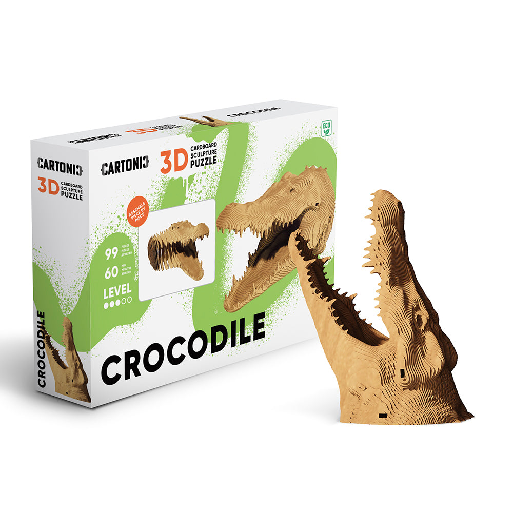 Cartonic CROCODILE 3D Puzzle