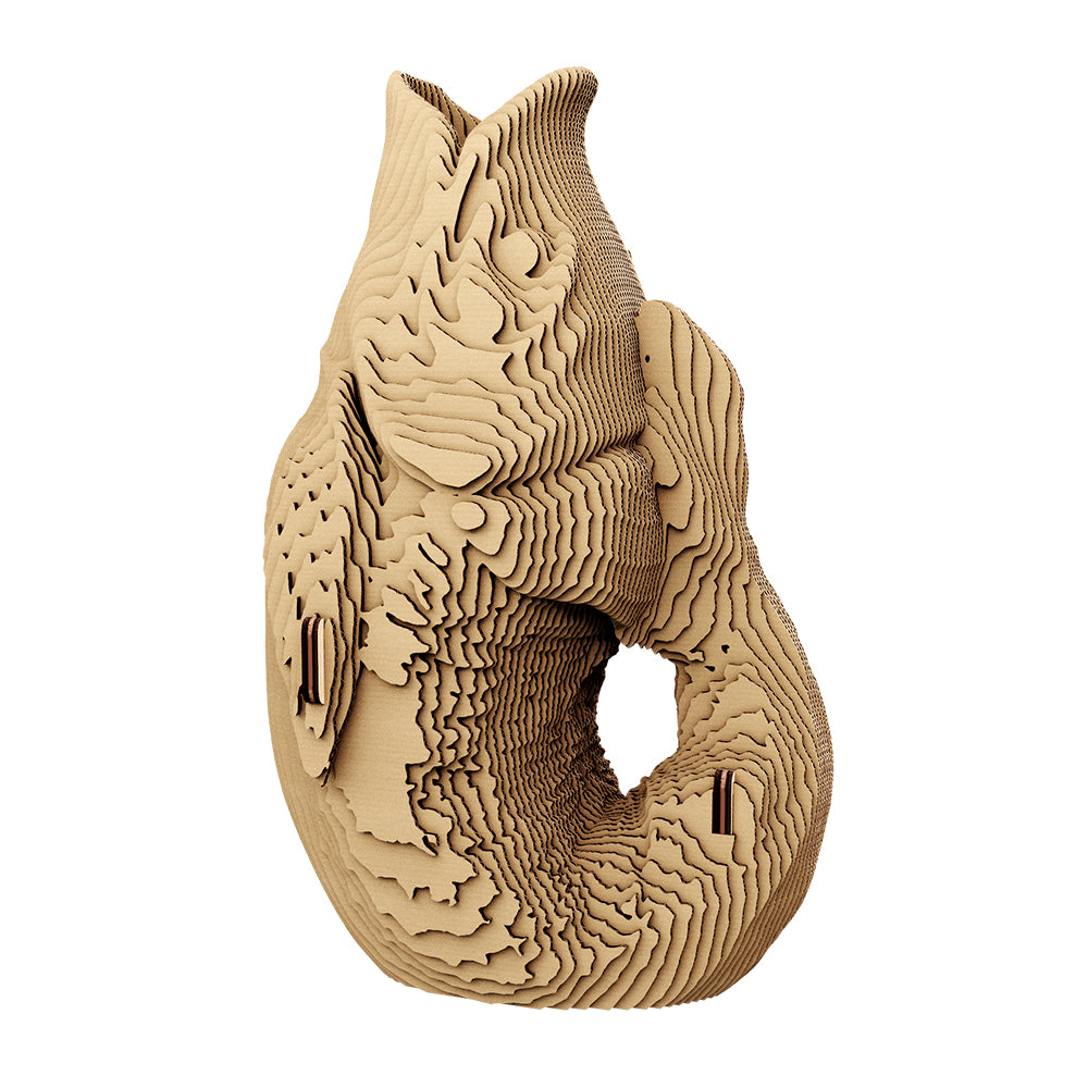 Cartonic FISH VASE 3D Puzzle