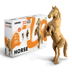 Cartonic HORSE 3D Puzzle