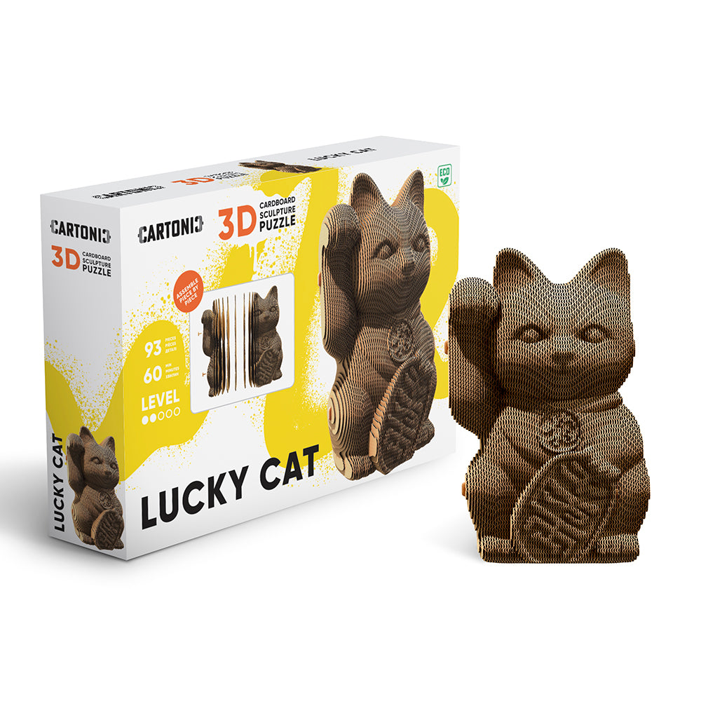 Cartonic LUCKY CAT 3D Puzzle