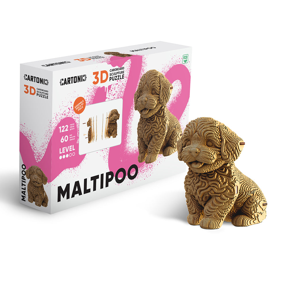 Cartonic MALTIPOO 3D Puzzle