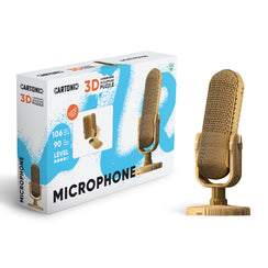 Cartonic MICROPHONE 3D Puzzle