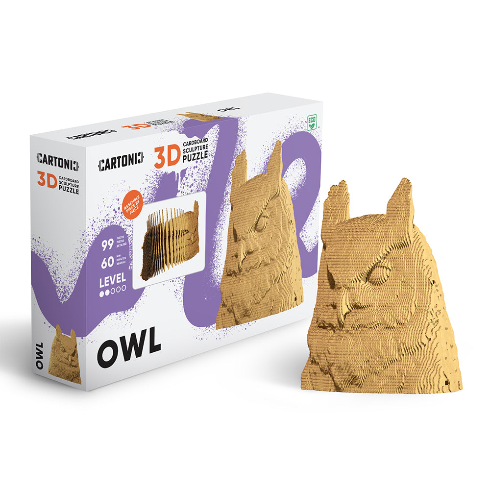 Cartonic OWL 3D Puzzle
