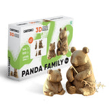 Cartonic PANDA FAMILY 3D Puzzle