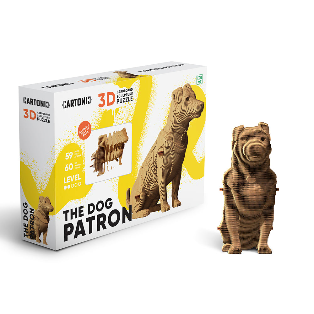 Cartonic PATRON, THE DOG 3D Puzzle