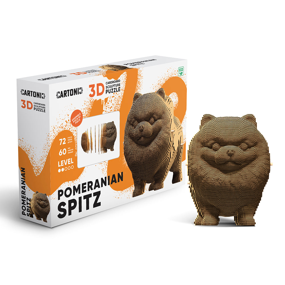 Cartonic POMERANIAN SPITZ 3D Puzzle