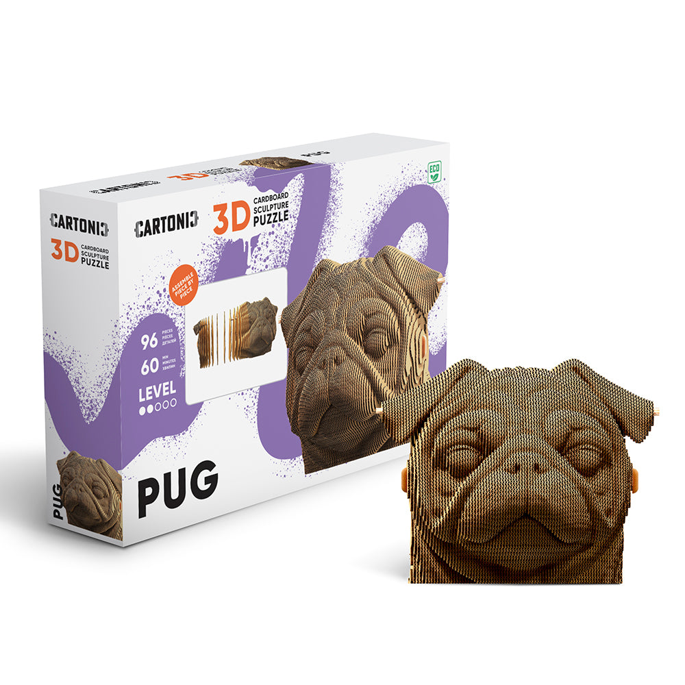 Cartonic PUG 3D Puzzle