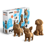 Cartonic PUPPIES TRIO 3D Puzzle