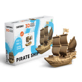 Cartonic PIRATE SHIP 3D Puzzle