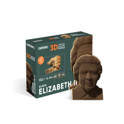Cartonic QUEEN ELIZABETH II 3D Puzzle
