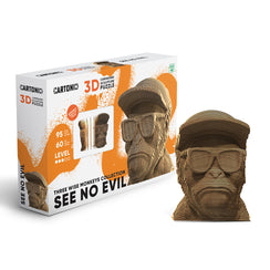 Cartonic SEE NO EVIL 3D Puzzle