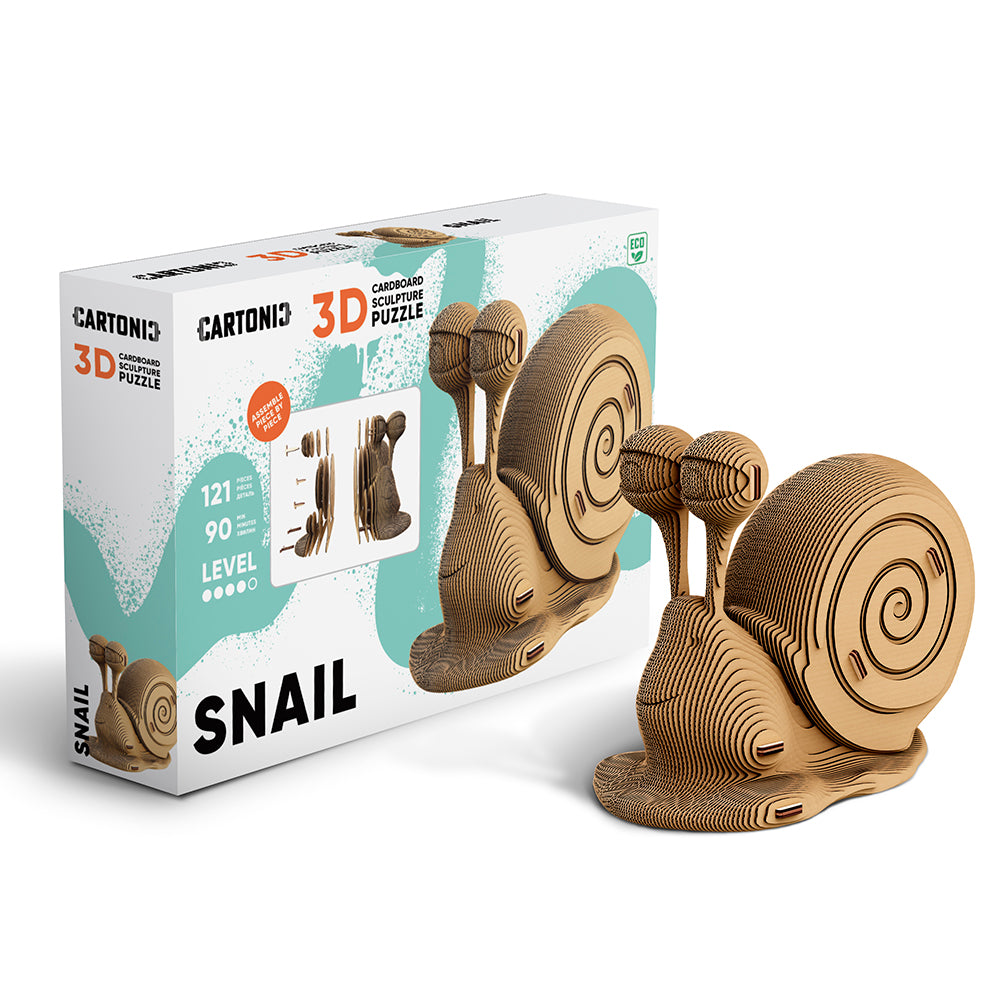 Cartonic SNAIL 3D Puzzle