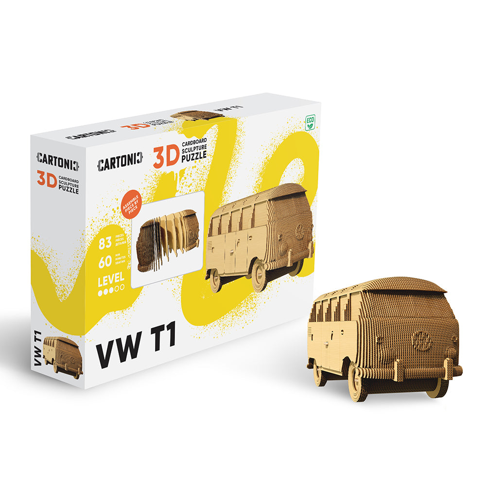 Cartonic Volkswagen VW T1 3D Puzzle